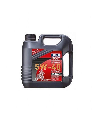 Aceite Liqui Moly 5W40 Off road Race 4T Synth 4L