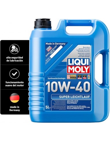 Aceite Liqui Moly Super Leichtlauf 10W40