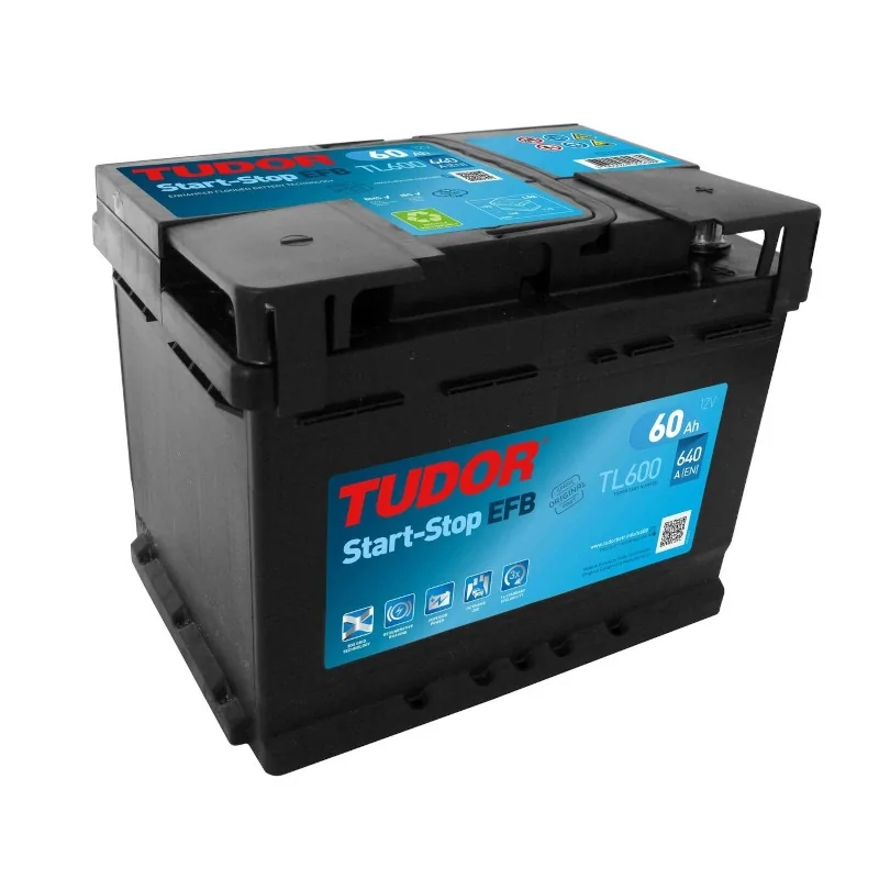 Batería Tudor Start Stop EFB TL600 60Ah