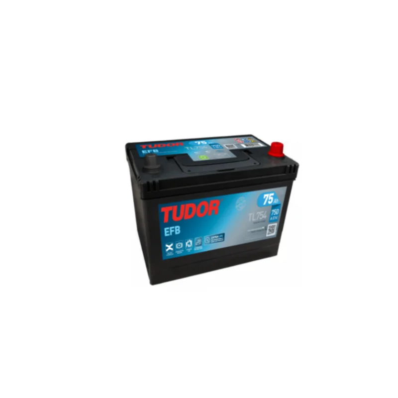 Batería Tudor Start Stop EFB TL754 75Ah