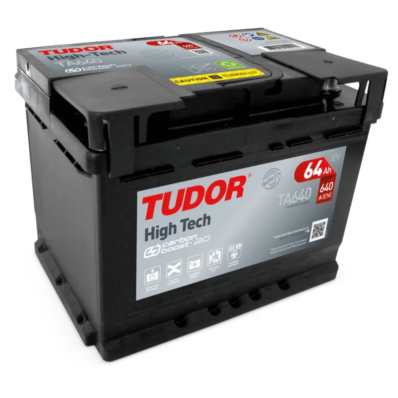 Batería Tudor High-Tech 64A-640 TA640
